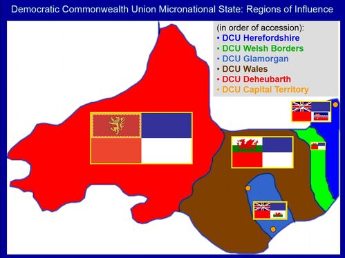 DCU Regions 2016 Map