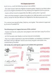 Rail Dispute Agreement