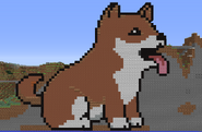 Doge pixel art