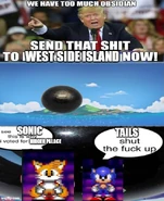 the west side island incident