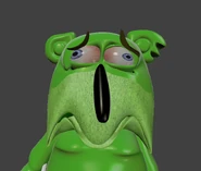 Rare photo of Gummy Bear before the facelift (photographer presumed dead)