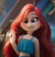 Ariel, showing off some attractive glamour.