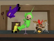 Weirdteletubbysong.jpg (517 KB) The teletubbies preforming a song of indoctrination.