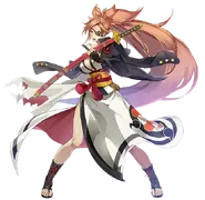 Baiken EpicSeven.webp (111 KB) A modern version of Baiken (some people say she got breast enhancement surgery from Faust)