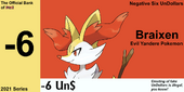 -6 UnDollars - Braixen