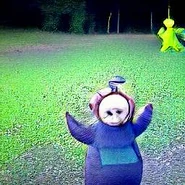 Tinky Finetide crying for help