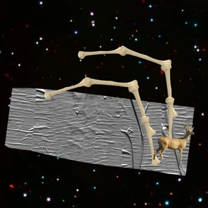 An artist's rendition of Freddy Freaker's fearsome bike.