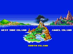 Sonic 1 South Island Map