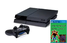 A PS4 with Crash Bandicoot beats up Spyro.