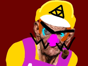 He looks cranky and old