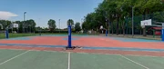 The basketball court 