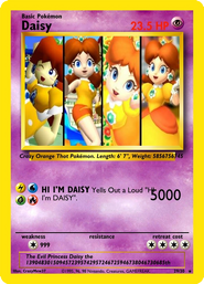 Daisy's card