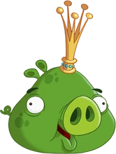 Rare footage of King Pig changing the background to white, meaning he is a racist pig.