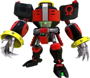 E-123 Omega: Eggman robot form.