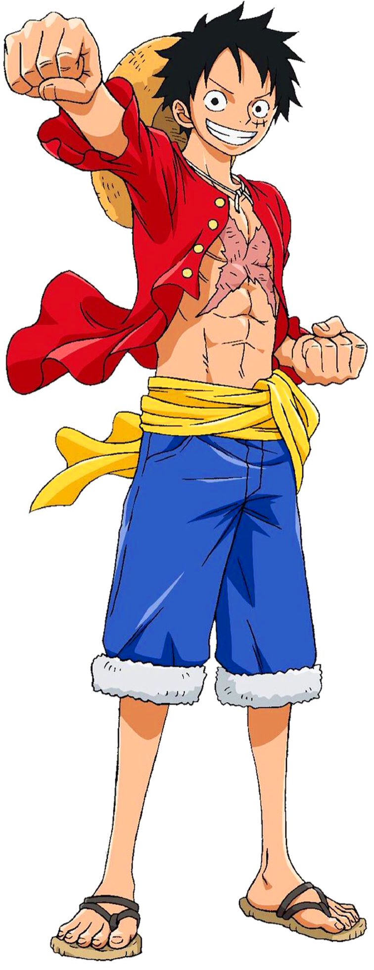 Luffy-9 - Monkey D Luffy Render Transparent PNG - 500x638 - Free Download  on NicePNG