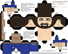 Billy Mays as he appears in Mario & Luigi: Paper Jam