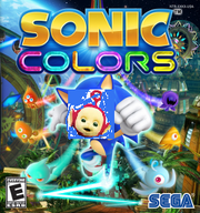 Sonic Colors box artwork