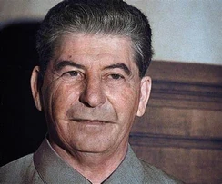 Stalin was too young to have a stache in Japan