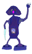 Grover, having became the cruel automation he is now. Kinda like a literal, "Ghost in the Shell" ya know?