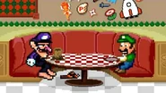 Luigi meets Waluigi and WaWaluigi