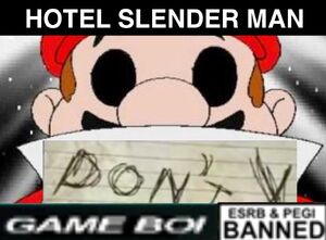 Hotel SLENDERMAN cover