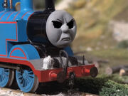 Thomas the Tank Engine, as he appears on Eddiesworld.
