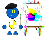 Captain 0 paints only the most beautiful paintings.