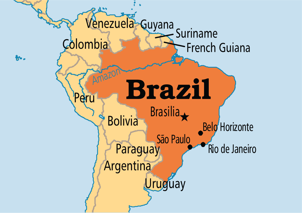 Brazil Over Us Map Brazil | Unanything Wiki | Fandom