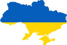 UkraineFlagMap