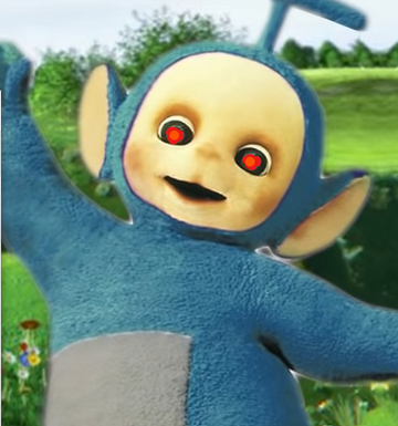 blue teletubbies