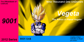 9001 UnDollars - Vegeta