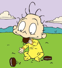 At least he's not eating .