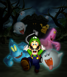 Luigi with Ghosts