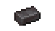 This is a netherite ingot or bar