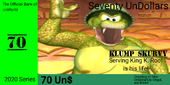 70 UnDollars - Klump Skurvy