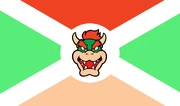 Bowser land's flag.