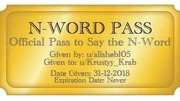 N-Word Pass