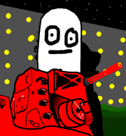 That's right, it's Dee's face.