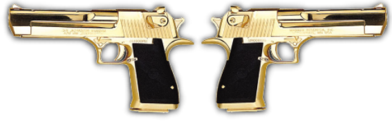 Dual Wield Golden Pistols Unanything Wiki Fandom