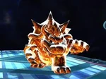 Fire Bowser, when exposed to flames.