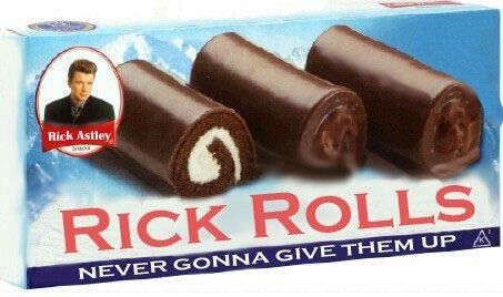 If your gonna rick-roll someone do it right.