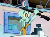 Squidward On Strike