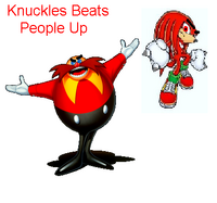 Knuckles Beats People Up