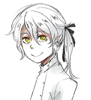 C in his human form.