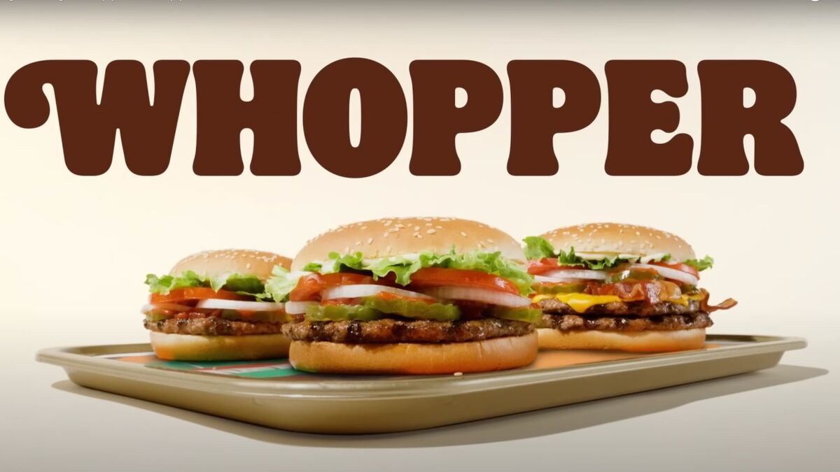 The Whopper and nothing but the Whopper! 😎