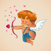 Cupid and his evil "Love" arrows!