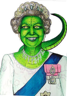 The queen in reptilian form by zucchinii