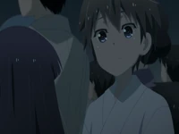 A younger Raishin in a yukata in the anime OVA.