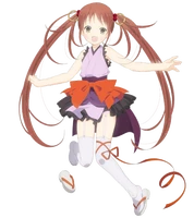 Komurasaki's full appearance in the anime.