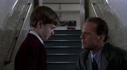 Crowe talking with Cole.